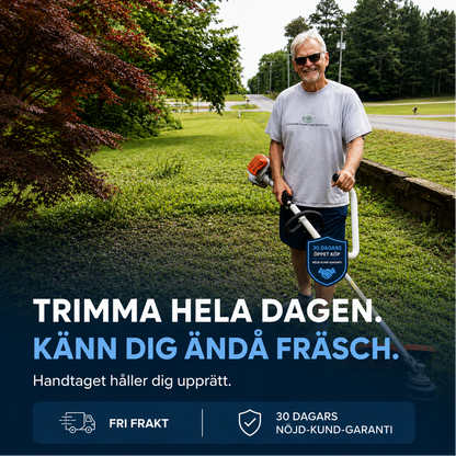 Nordero GripMate™ – Ergonomiskt handtag för grästrimmer